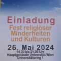 Interreligiöses Fest der Minderheiten